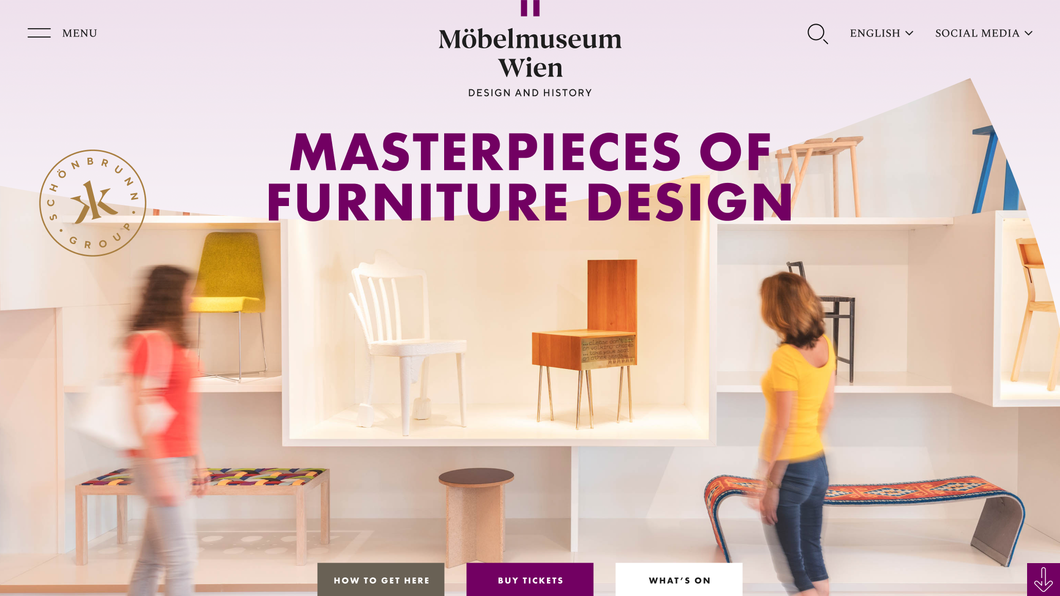 Möbelmuseum Startpage Viewport